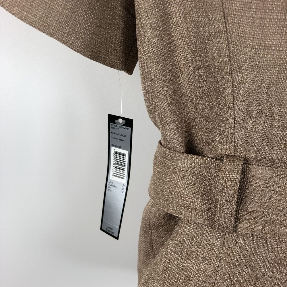 Tahari Women’s Button Down Top Size 8 Beige GB8 - Picture 7 of 8